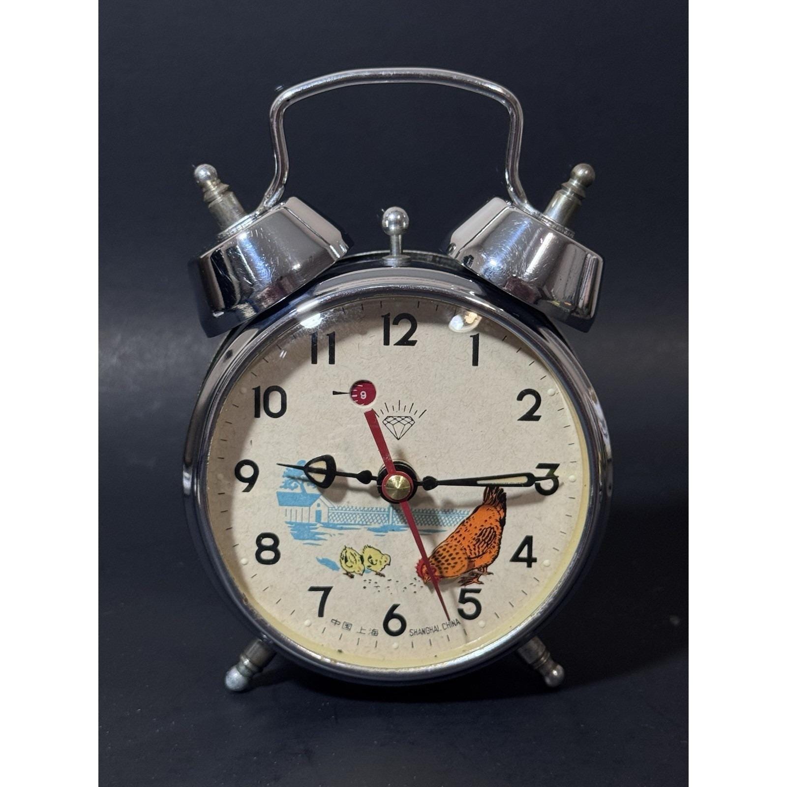 1980年代のビンテージ ポラリス 目覚まし時計 金属製、 中国製。 China alarm clock - Etsy 日本