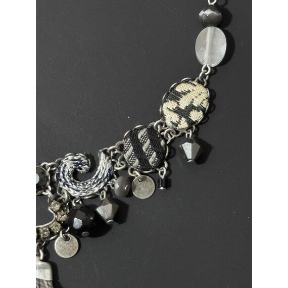 Ayala Bar Handcrafted Beaded And Textile Necklace View 6