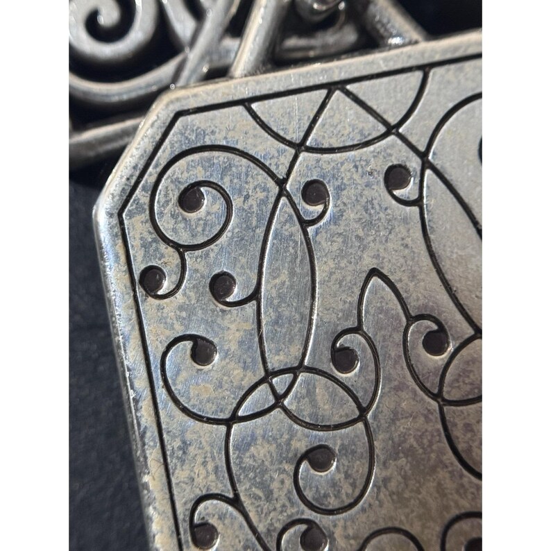 Brighton Silver Tone Picture Frame Pendant Necklace image 15