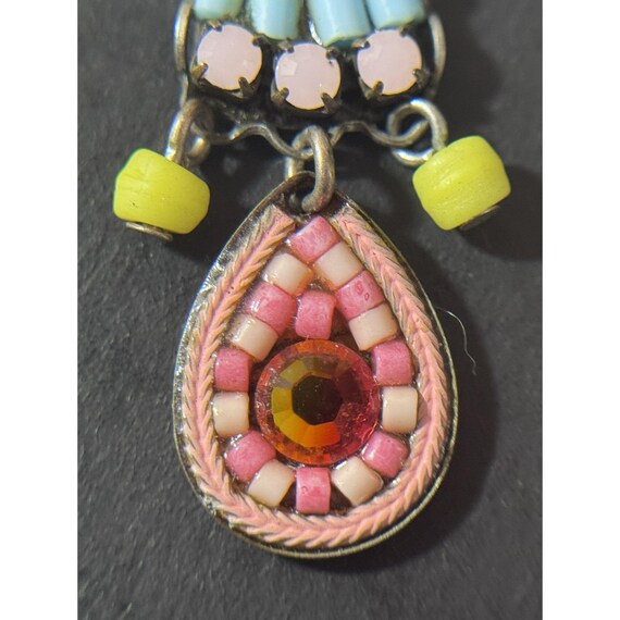 Ayala Bar Handcrafted Beaded Dangle Earrings View 3