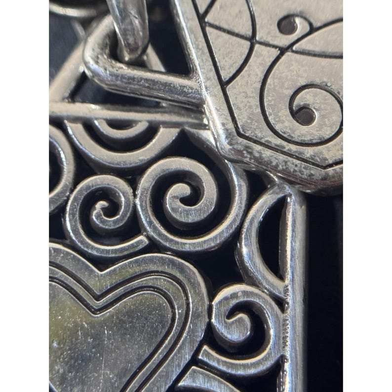 Brighton Silver Tone Picture Frame Pendant Necklace image 14