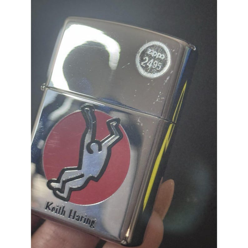Zippo Keith Haring Pop Collection Playboy Art Detail Dancer Lighter image 7