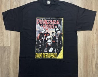 Vintage Powerman 5000 Concert 2000 Tour Concert T Shirt Size M - Etsy