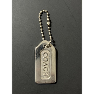 Vintage Coach Metal Hang Tag Purse Charm Keychain - Etsy