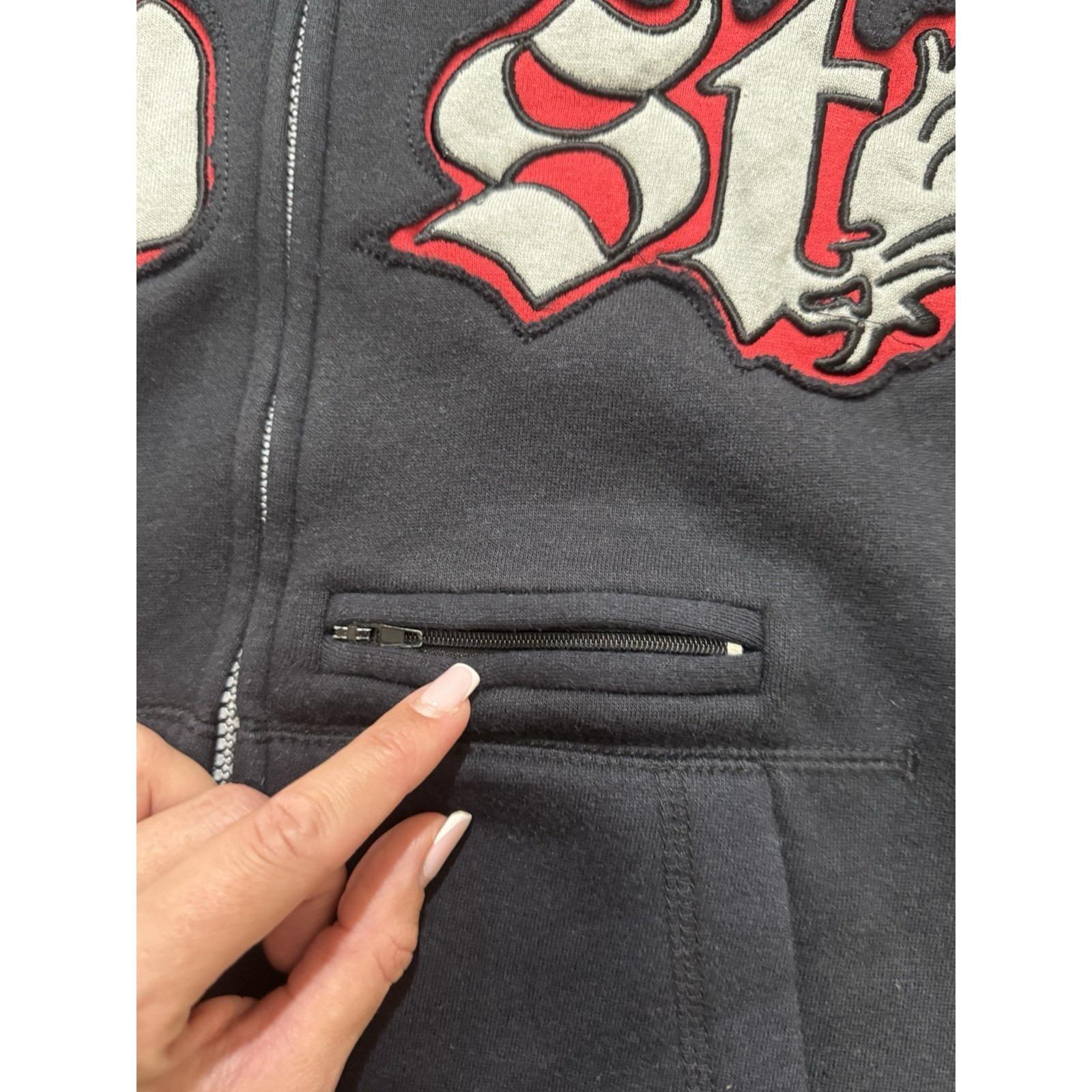Y2K Lost Enterprises Surfboard Black Zip up Hoodie Size M - Etsy