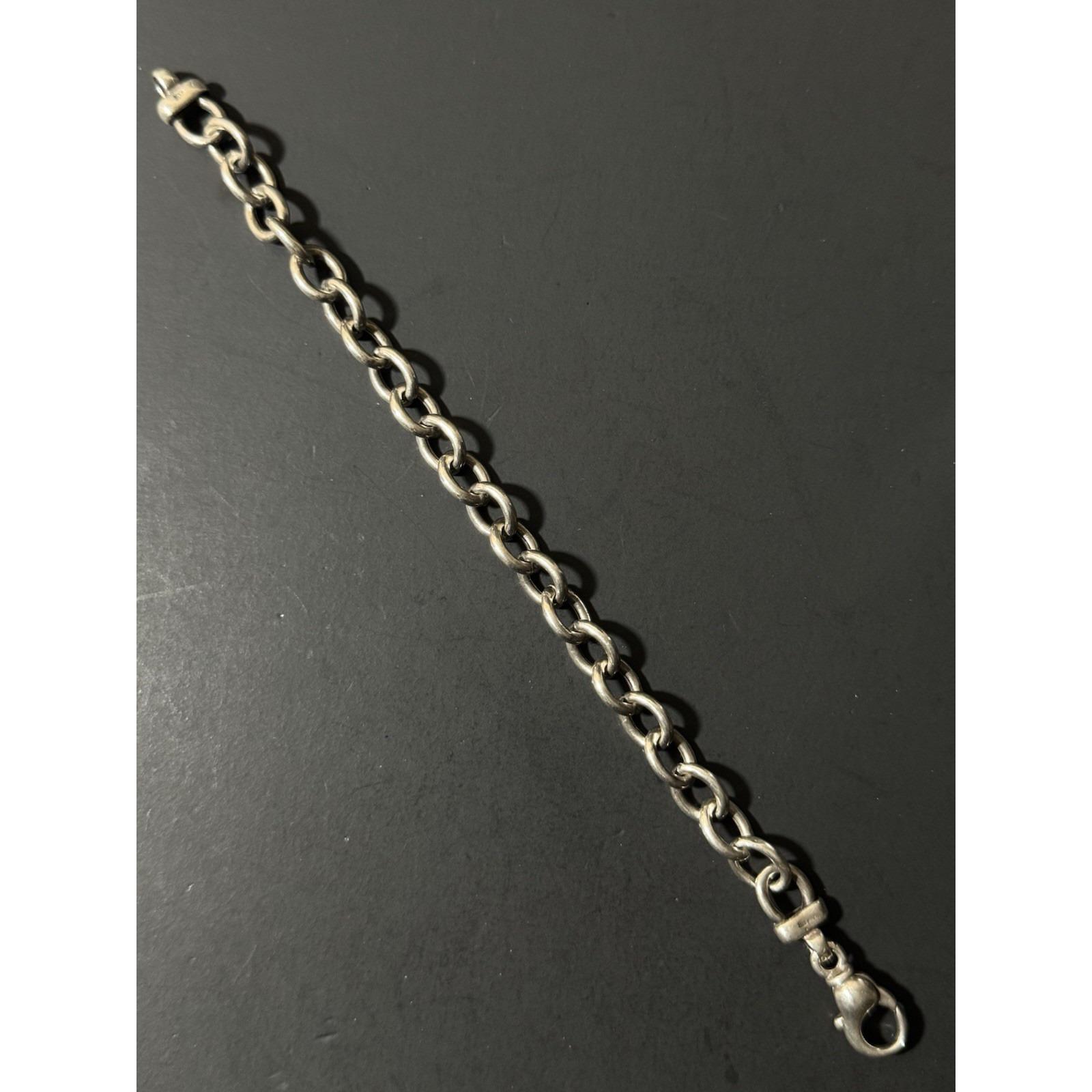 Vintage HAN 925 Sterling Silver Italy Chain Bracelet - Etsy