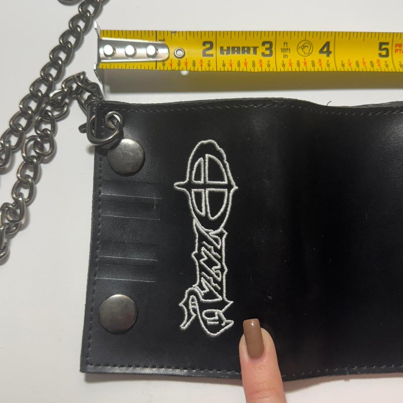Y2K Genuine Leather Ozzy Osbourne Chain Wallet - Etsy