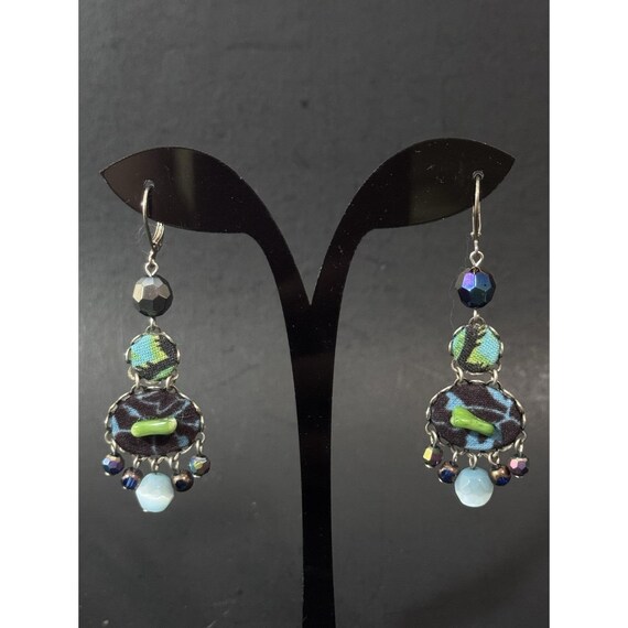 Ayala Bar Handcrafted Beaded Dangle Earrings