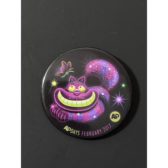 Disney AP Days February 2017 Cheshire Cat Pin Button