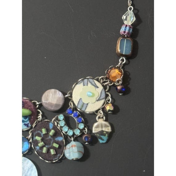 Ayala Bar Handcrafted Beaded And Textile  Necklace View 6