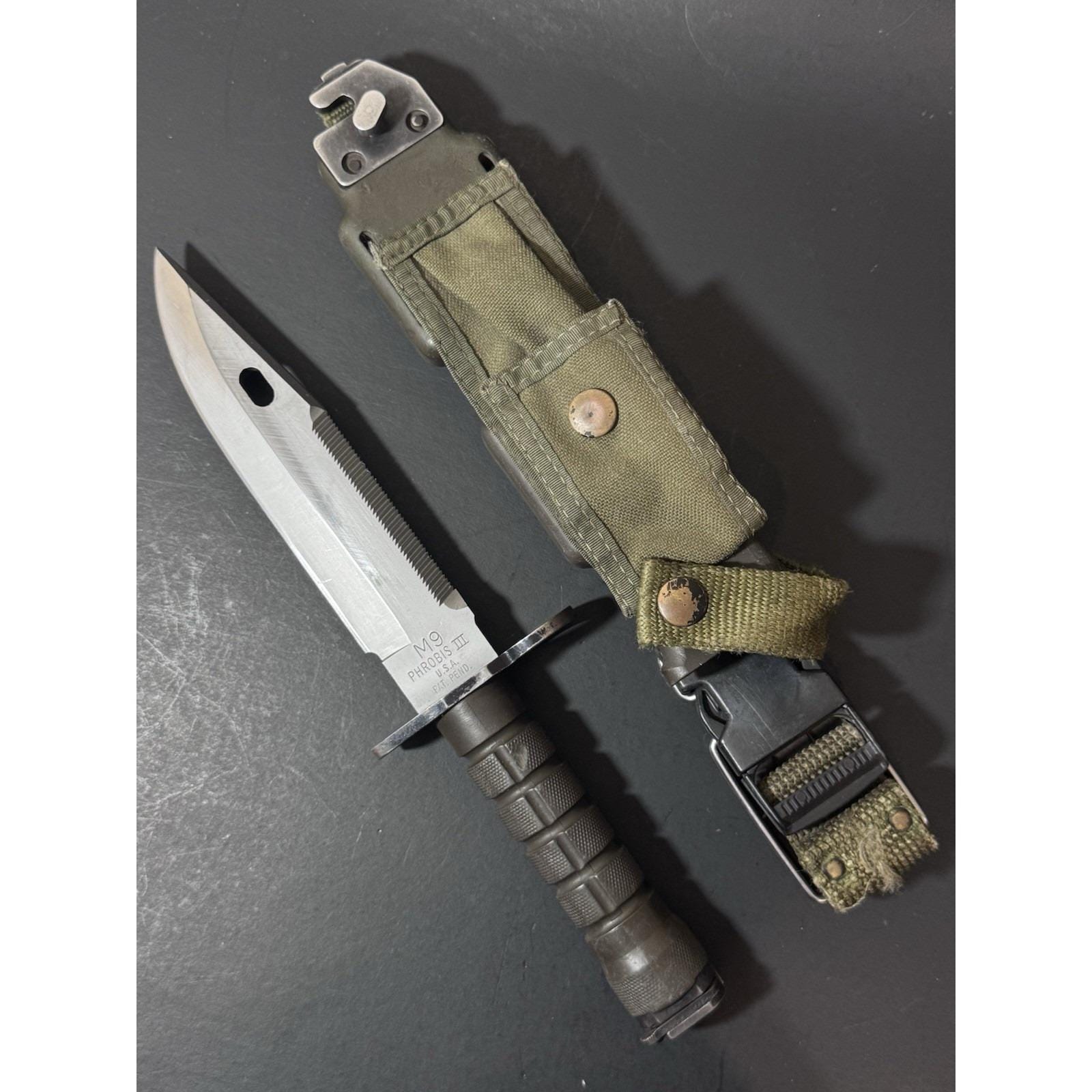 M9バヨネット 金属製 切れ味無 バイオハザード レプリカ ナイフ