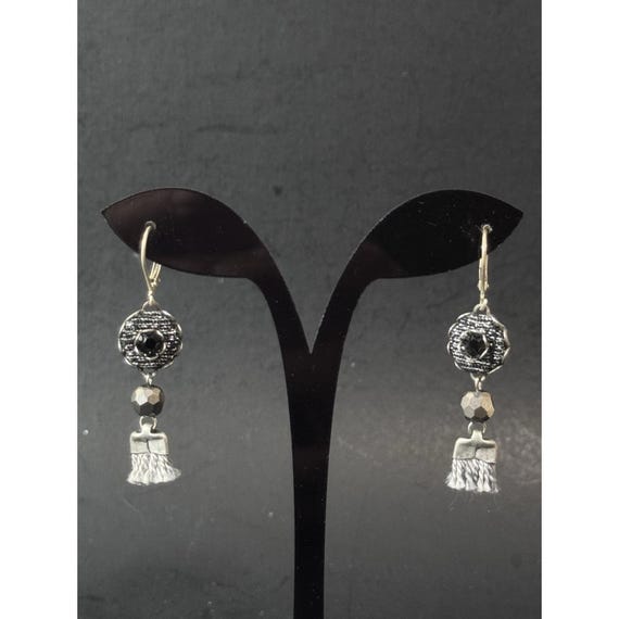 Ayala Bar Handcrafted Beaded Dangle Earrings