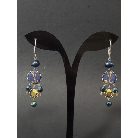Ayala Bar Handcrafted Beaded Dangle Earrings