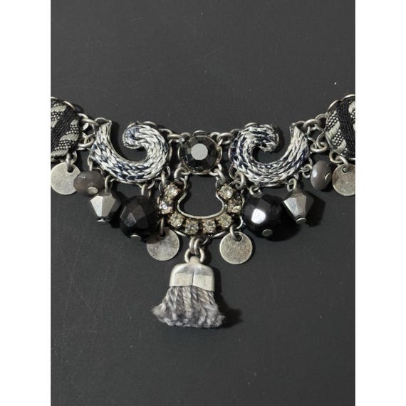 Ayala Bar Handcrafted Beaded And Textile Necklace View 5