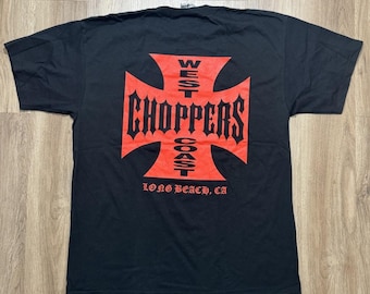 Vintage West Coast Chopper Long Beach Shirt Size XL RL01 - Etsy
