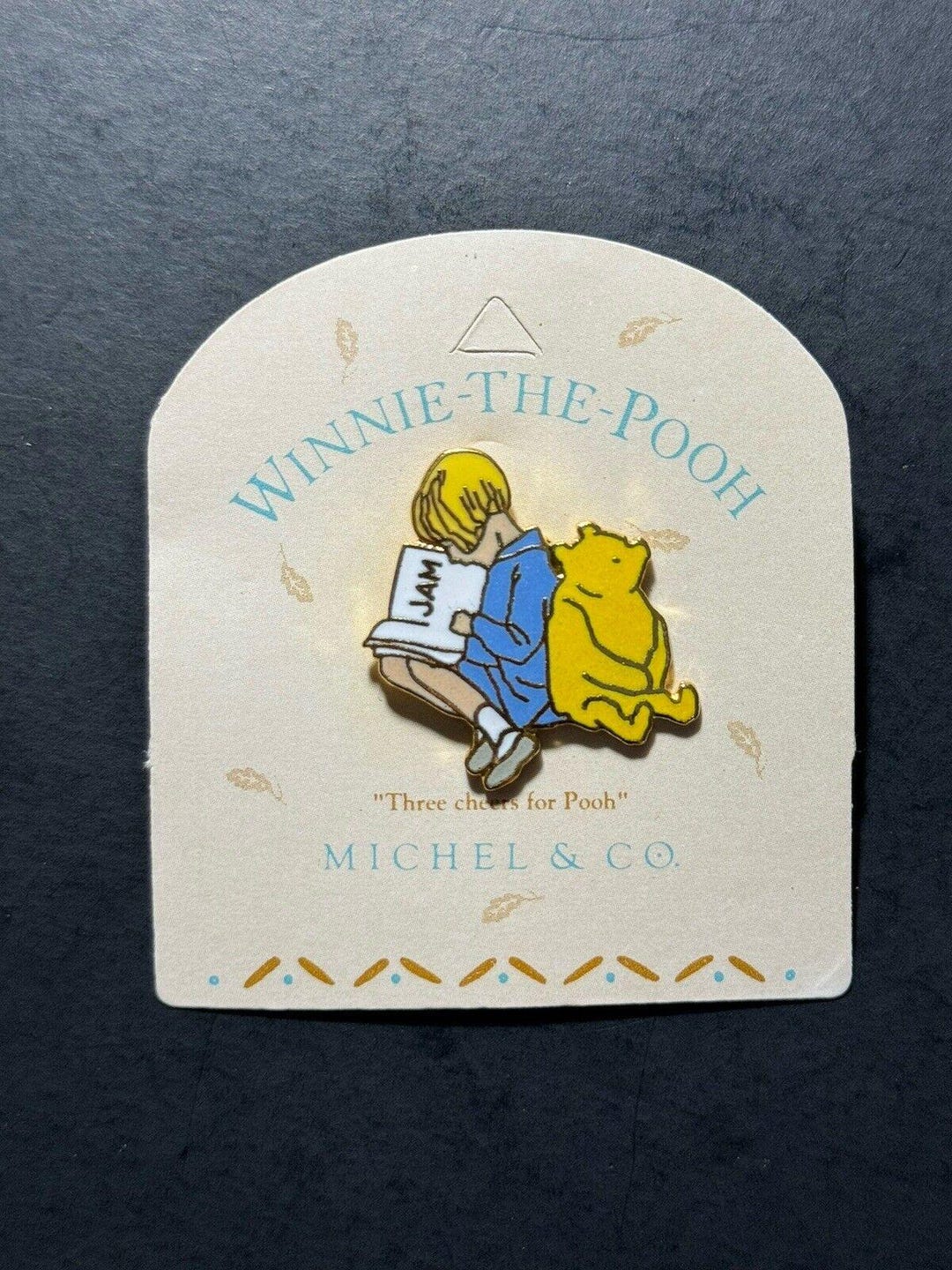 Vintage Disney Charpente Winnie the Pooh Enameled Pin - Etsy