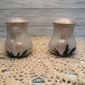 Mushroom Salt and Pepper Shakers, Extra Large