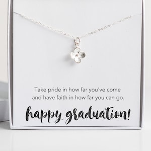 College Graduation Gift for Her, Sterling Silver Compass Necklace, Class of 2023 High School, Nurse PHD Masters Degree Best Friend Daughter