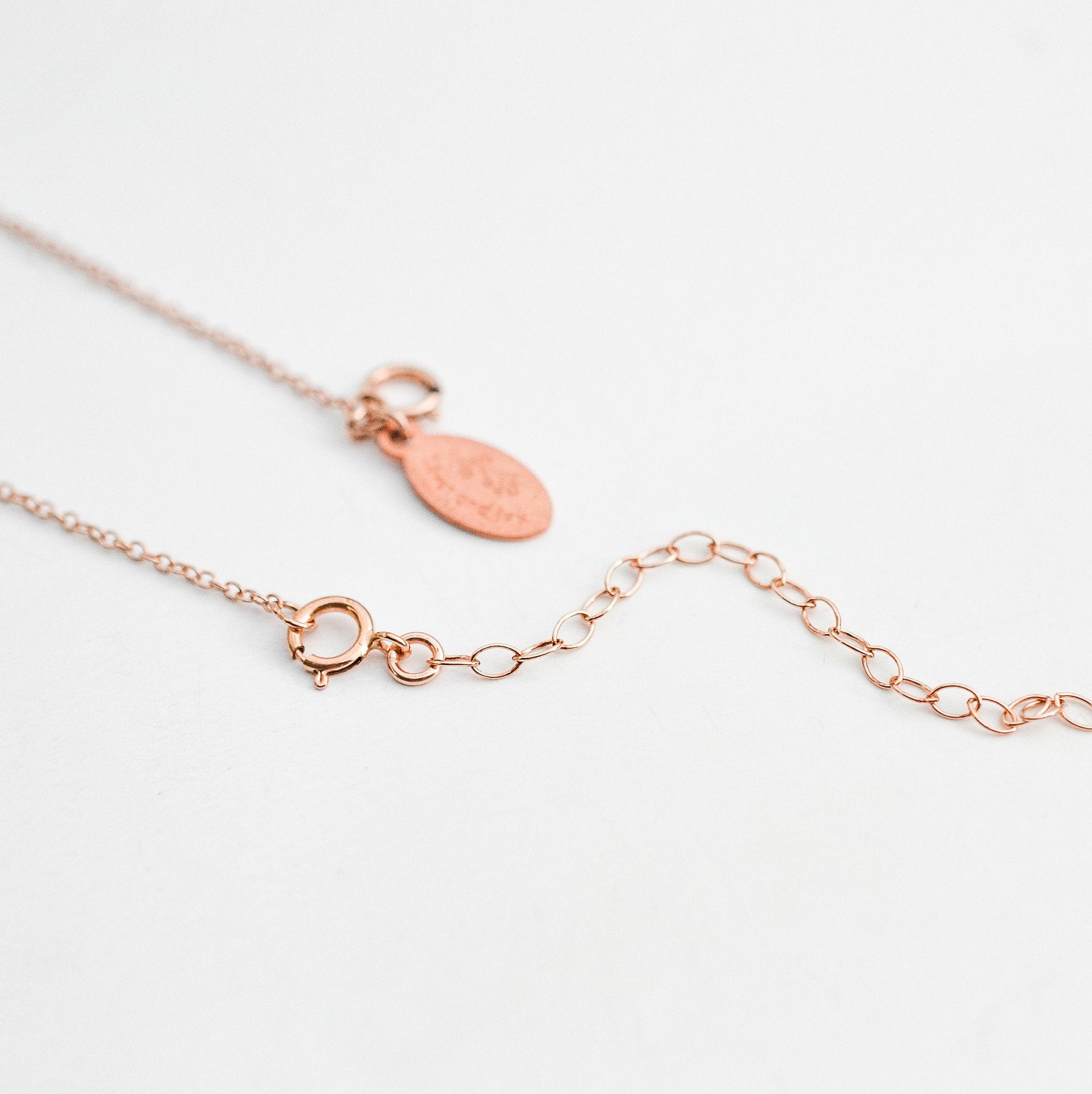 Sterling Silver 14k Goldfill or Rose Gold Necklace Extender Etsy