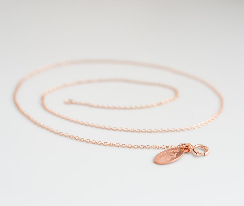 Plain Gold Filled Chain Necklace Gold Chain Replacement Etsy