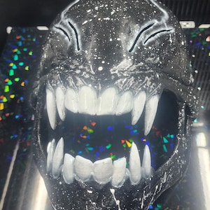 None wearable xenomorph skull. Costume painted