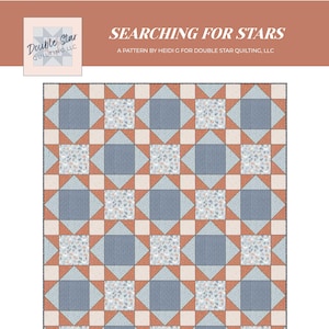 Searching for Stars - Downloadable Quilt Pattern