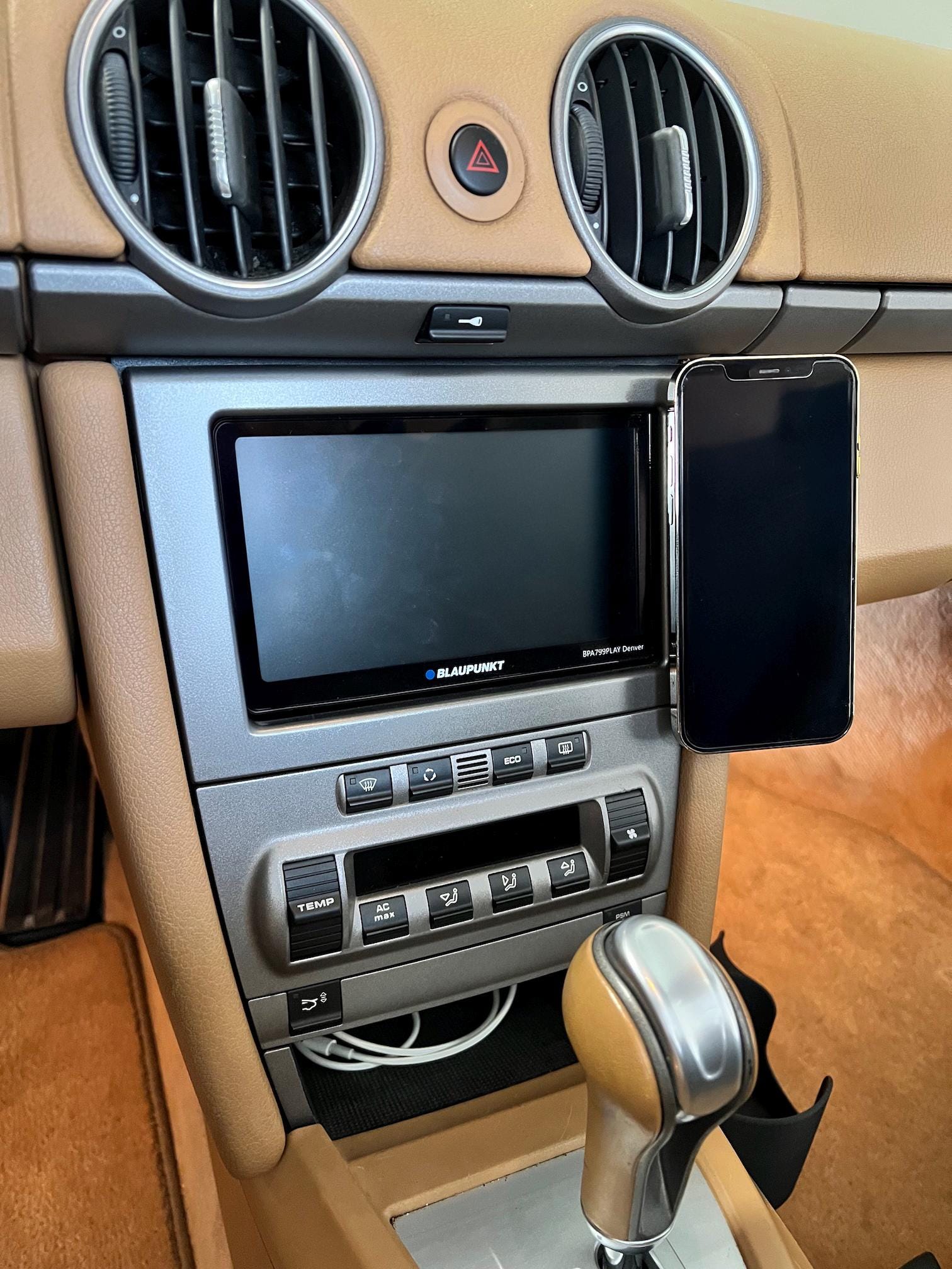 Phone Mount for Porsche 911 / 997 / 987 Boxster and Cayman