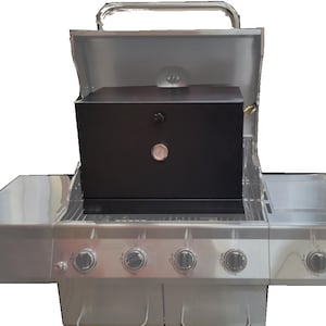 Off-Grid Ofen für Barbecue Grills, Campingkocher, Home Kocher, Raketenkocher, für Survival, Prepper, Zelten, Jagen (2ND-W/BOX)