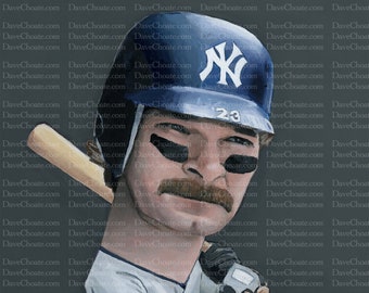 Don Mattingly, New York Yankees Art Photo Print