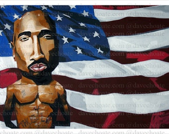 2Pac Art Photo Print