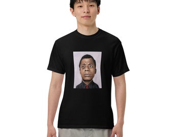 James Baldwin, Men’s garment-dyed heavyweight t-shirt