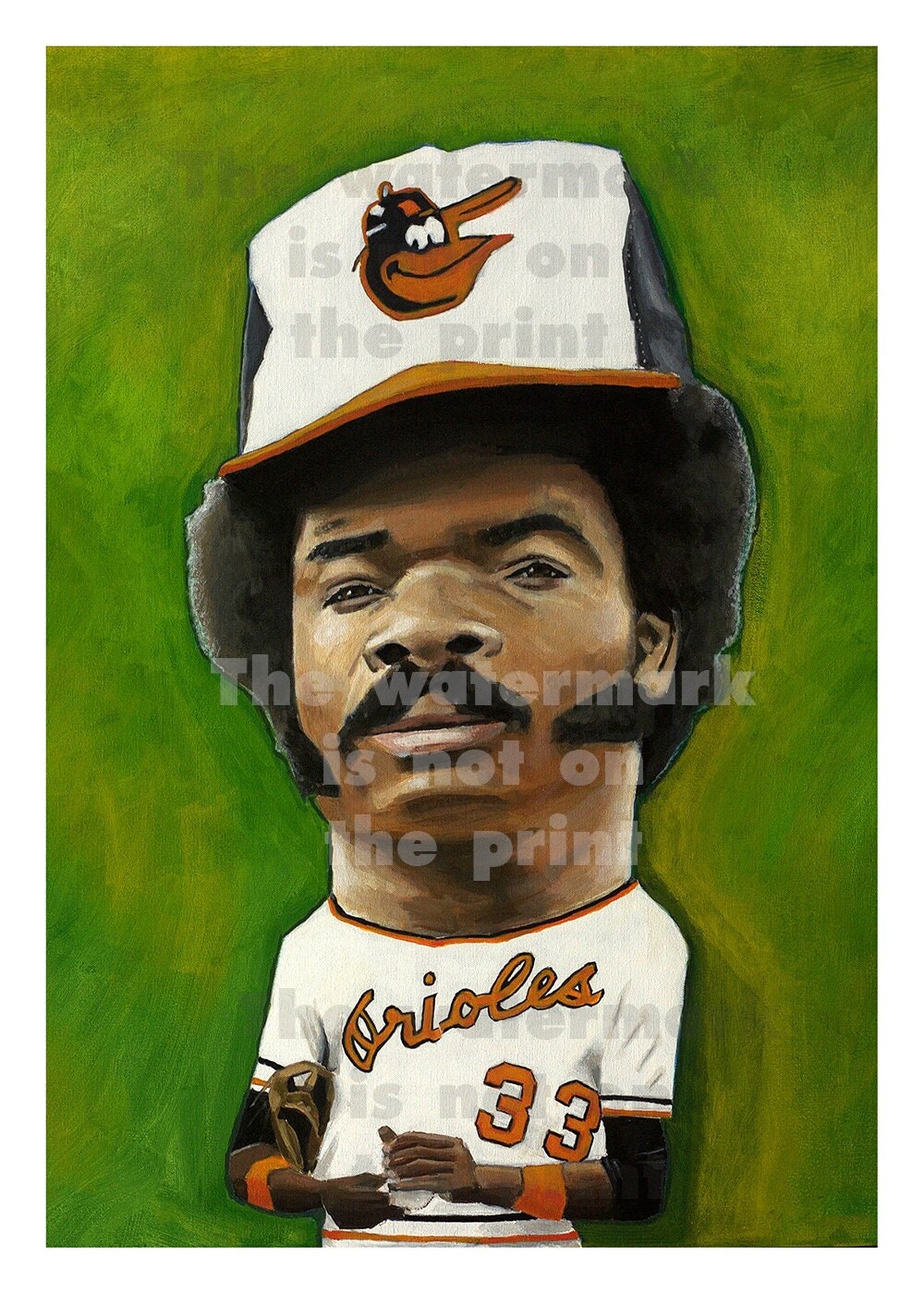Eddie Murray,  Baltimore Orioles Art Photo Print