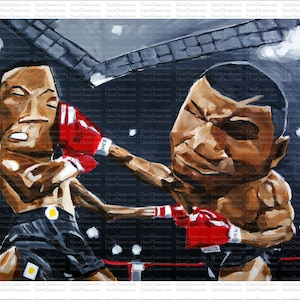 Mike Tyson - Art Photo Print