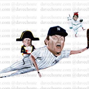 Graig Nettles, New York Yankees ART Print from Original Painting