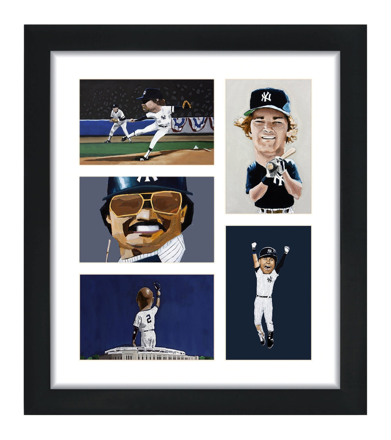 Buy SALE. Five Individual 4x6 Prints of the New York Yankees. SAVE