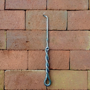 Steak Flipper / turner Hand Forged - Steel Steak Flipper, BBQ Tools, Grill Tool