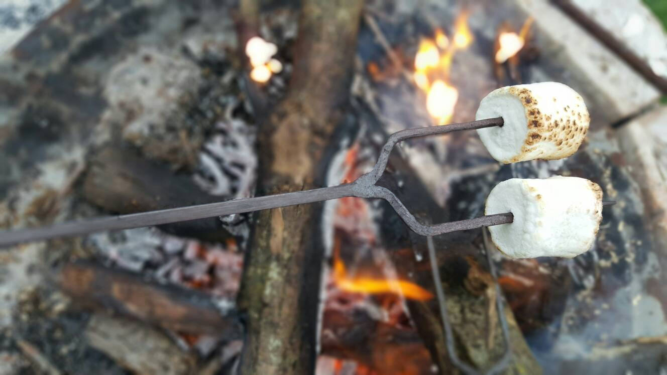 Campfire Weenie / Marshmallow Roasting Fork Hand BBQ Etsy