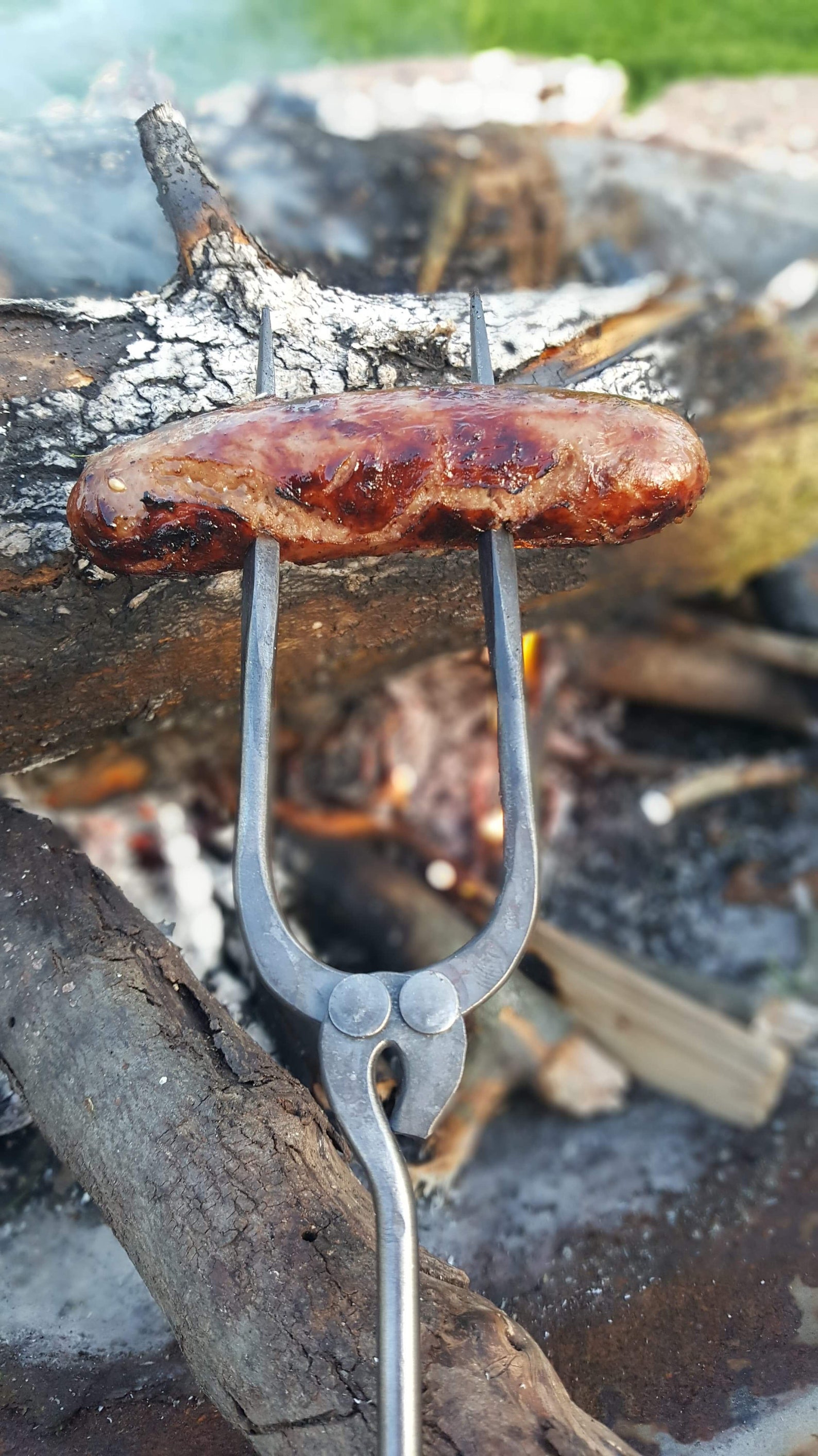 Roasting Fork for Campfire Weenie / Marshmallow Hand Etsy