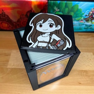 MTG Commander Deck Box Final Fantasy - Chibi Tifa