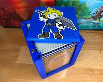 mtg final fantasy cloud deck box Ultra Pro - x Universes Beyond Tidus (Commander) 100+ for Magic: The Gathering sleeved in Ultra PRO Deck Protector sleeves. New MTG Final Fantasy Chocobo