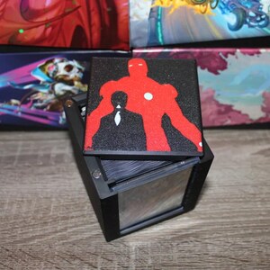 MTG EDH Commander Showcase Deck Box - Iron Man - Etsy MTG EDH Commander Showcase Deck Box - Iron Man - Etsy