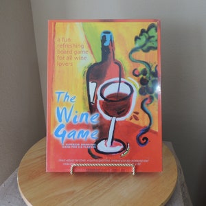The Wine Game for Wine Lovers. 1997 Wine Game in Original Plastic Wrapped Box.