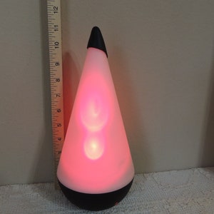 Color Flashing Night Light: Weighted Psychedelic Mood Lamp