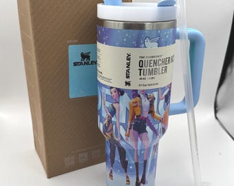 Vaso térmico Kpop Demon Hunters Stanley de 40 onzas