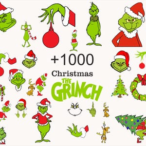Christmas Svg Bundle, Grinch Svg Bundle, The Grinch Svg, Grinch Face Svg, Grinch Svg, Grinch Christmas Svg, Grinch Silhouette, Grinch Png