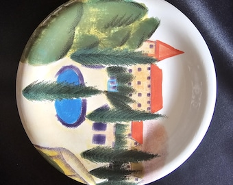 Italian Rural Decorative Plate