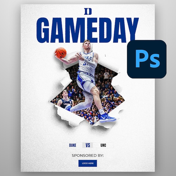 Sports Gameday Photoshop Template