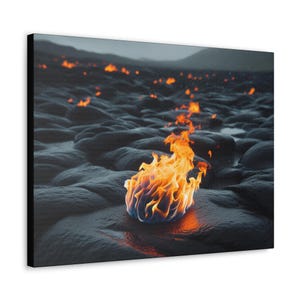 Leinwanddruck, Ewiges Feuer, Geschenk für Sie, Geschenk für Ihn, Geschenk für Ihn, Geschenk für Ihn, Geschenk für Ihn