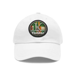 Dad Hat, Paid With Illegal Tender Badge Round Cap for Men, Leather Patch, Baseball Cap, Gift for Him, Unique Dad Hat
