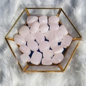 Pink Mangano Calcite Tumbles